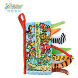 Baby Toys Infant Baby Book Early Development Cloth Books For Kids Learning Education Activity Books Animal Tails Dinosaur SZ04