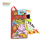 Baby Toys Infant Baby Book Early Development Cloth Books For Kids Learning Education Activity Books Animal Tails Dinosaur SZ04