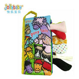 Baby Toys Infant Baby Book Early Development Cloth Books For Kids Learning Education Activity Books Animal Tails Dinosaur SZ04