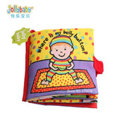 Baby Toys Infant Baby Book Early Development Cloth Books For Kids Learning Education Activity Books Animal Tails Dinosaur SZ04