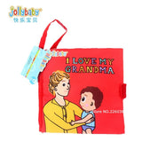 Baby Toys Infant Baby Book Early Development Cloth Books For Kids Learning Education Activity Books Animal Tails Dinosaur SZ04