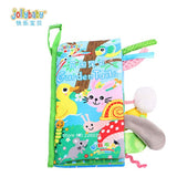 Baby Toys Infant Baby Book Early Development Cloth Books For Kids Learning Education Activity Books Animal Tails Dinosaur SZ04