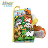 Baby Toys Infant Baby Book Early Development Cloth Books For Kids Learning Education Activity Books Animal Tails Dinosaur SZ04