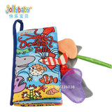 Baby Toys Infant Baby Book Early Development Cloth Books For Kids Learning Education Activity Books Animal Tails Dinosaur SZ04