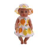 Cute Pattern Casual Raincoat 3Pcs=Hat+Coat+Pants Fit 18 Inch American&43 CM Baby Doll Clothes Accessories,Girl's Toys,Generation