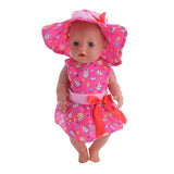 Cute Pattern Casual Raincoat 3Pcs=Hat+Coat+Pants Fit 18 Inch American&43 CM Baby Doll Clothes Accessories,Girl's Toys,Generation