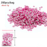 Fruit Fimo Bead Charms for Slime Accessories Fluffy DIY Decoration Addition in Slime Clound Sand Toys Filler Glitter Clear Set