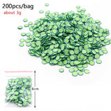 Fruit Fimo Bead Charms for Slime Accessories Fluffy DIY Decoration Addition in Slime Clound Sand Toys Filler Glitter Clear Set
