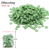 Fruit Fimo Bead Charms for Slime Accessories Fluffy DIY Decoration Addition in Slime Clound Sand Toys Filler Glitter Clear Set