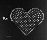 5mm Hama Beads PUPUKOU For Kids Craft Fuse Beads Puzzle Pegboards Patterns DIY Toy perler Puzzles Template