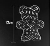 5mm Hama Beads PUPUKOU For Kids Craft Fuse Beads Puzzle Pegboards Patterns DIY Toy perler Puzzles Template