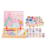 100+Pcs Wooden Magnetic Puzzle Toys Children 3D Puzzle Figure/Animals/ Vehicle /Circus Drawing Board 5 Styles Learning Wood Toys